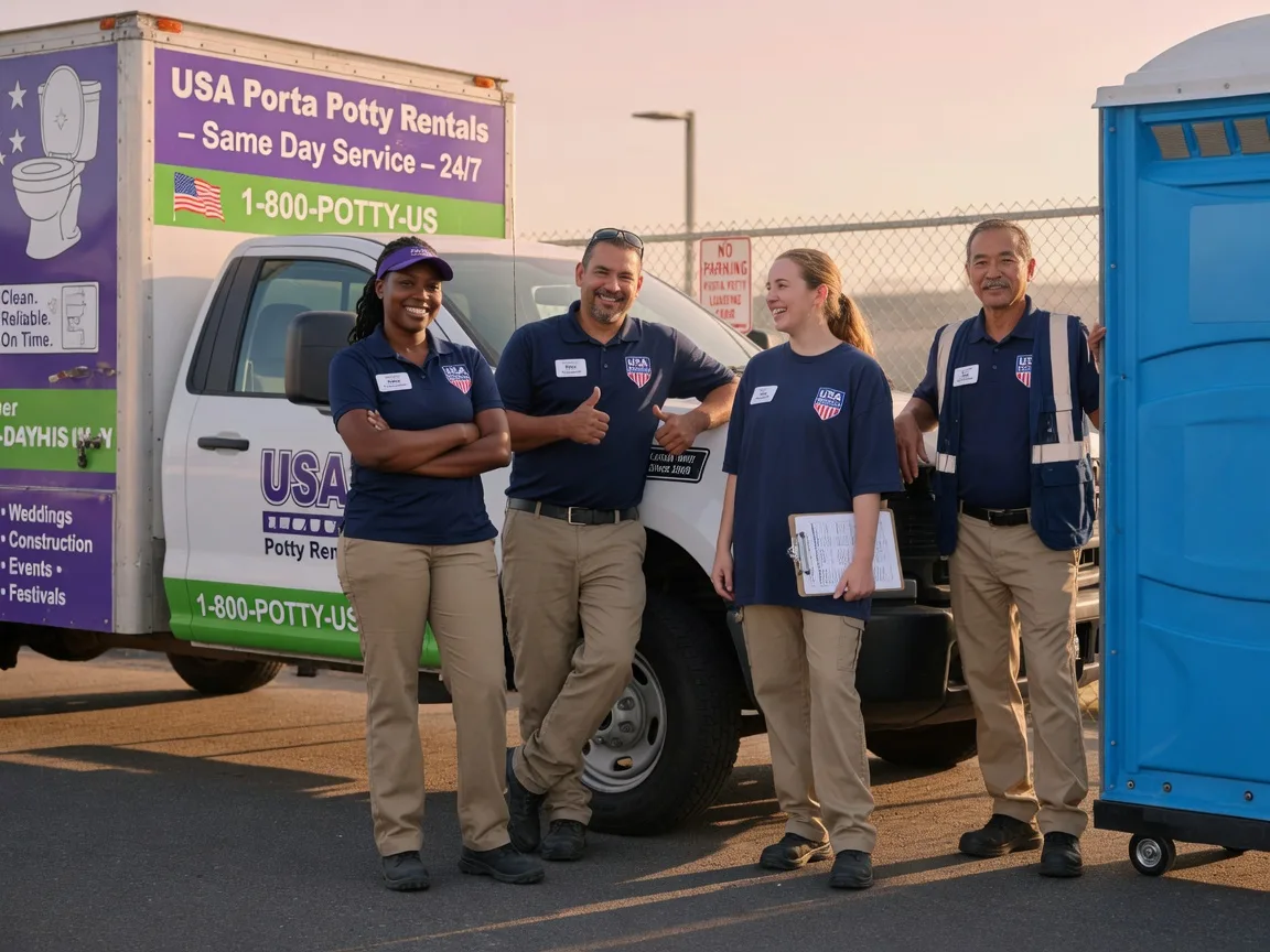 Porta Potty Rental company in Temple, PA