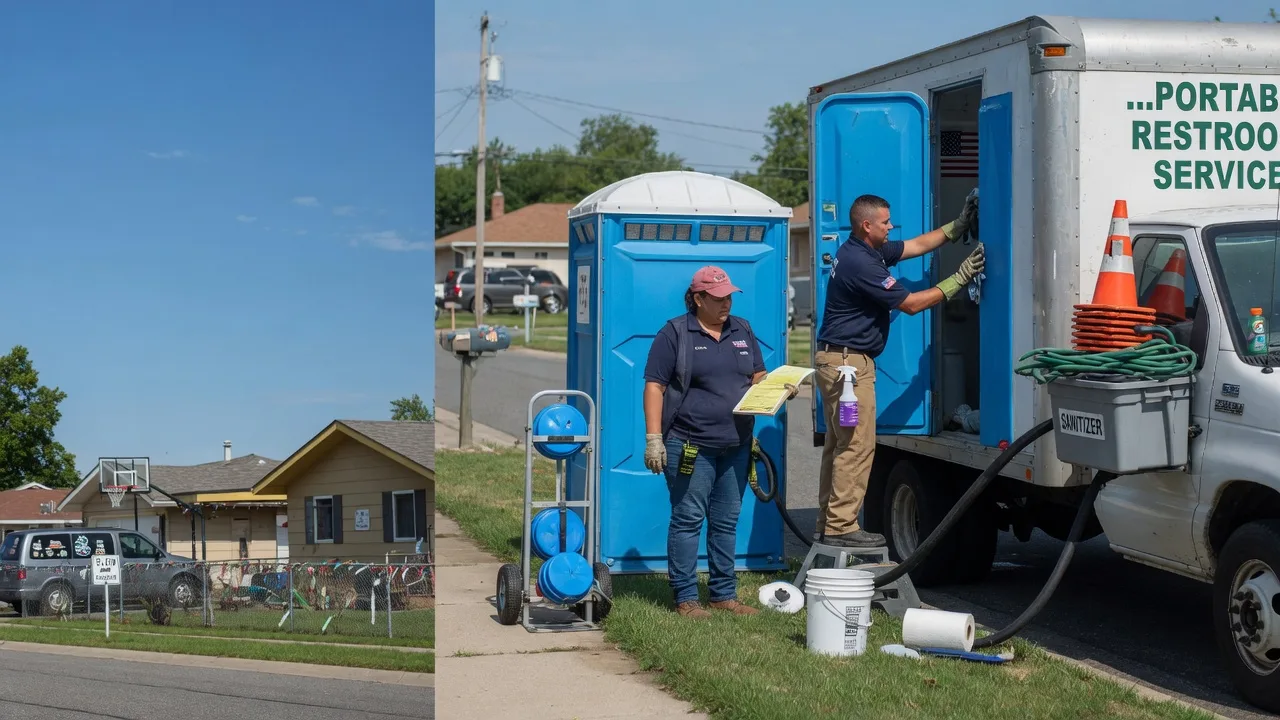 Portable Toilet Rental in Temple, PA near me